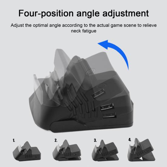 

Портативная док-станция для мини-телевизора Yousheng, игровая консоль, зарядная подставка, сменная USB-HDMI-совместимая зарядная док-станция для переключателя OLED