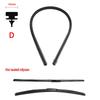 Car Wiper Rubber Strips Refill Wiper Blade Replacement Parts All Types Seasons Windshield Wiper Blades Blade Soft Car Accessorie