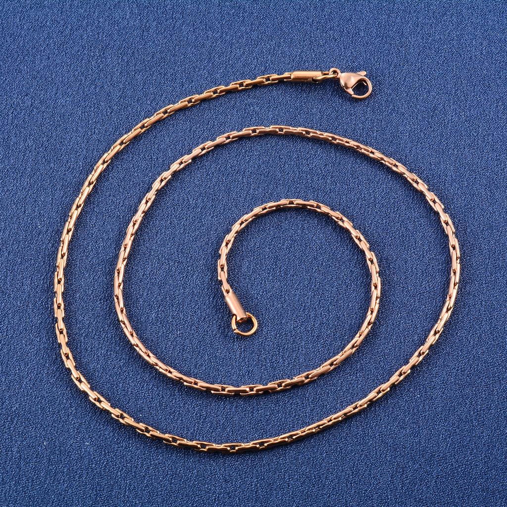 Dainty 316L Stainless Steel Thin Necklace Cable Chain On the Neck for Women Men's Hip Hop Choker Jewelry Accessories Her Gift