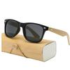 Low MOQ Private Logo Factory Bamboo Sunglasses for Man and Women Anti-blue Ray Multi-color Eye Wear Sunglasses