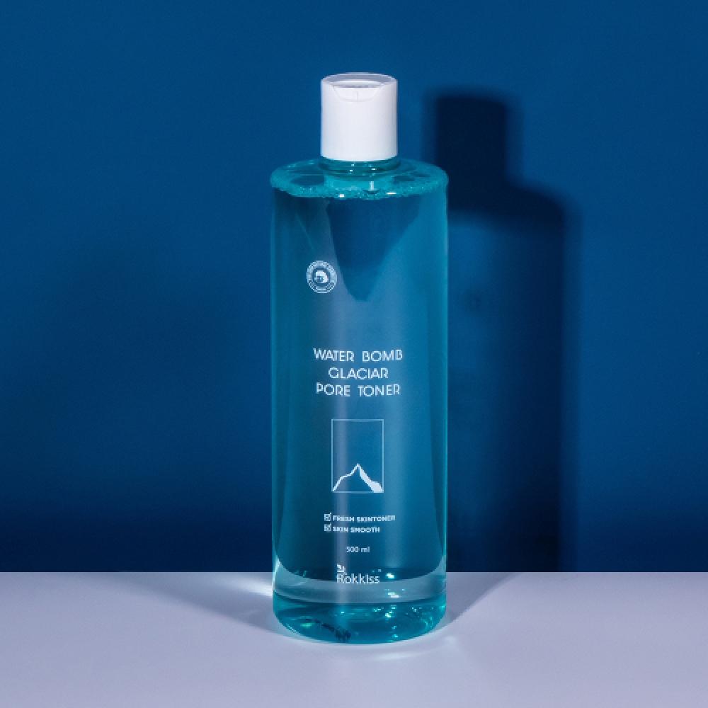 Rokkiss Water Balm 50  Glacier Water Mildly Acidic Pore Toner 500ml 2