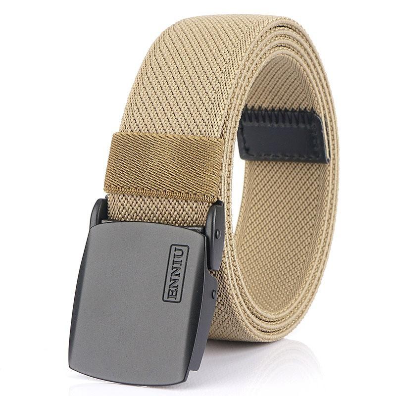TUSHI Genuine Nylon Elastic Canvas Belt Men s Trousers Student 120cm
