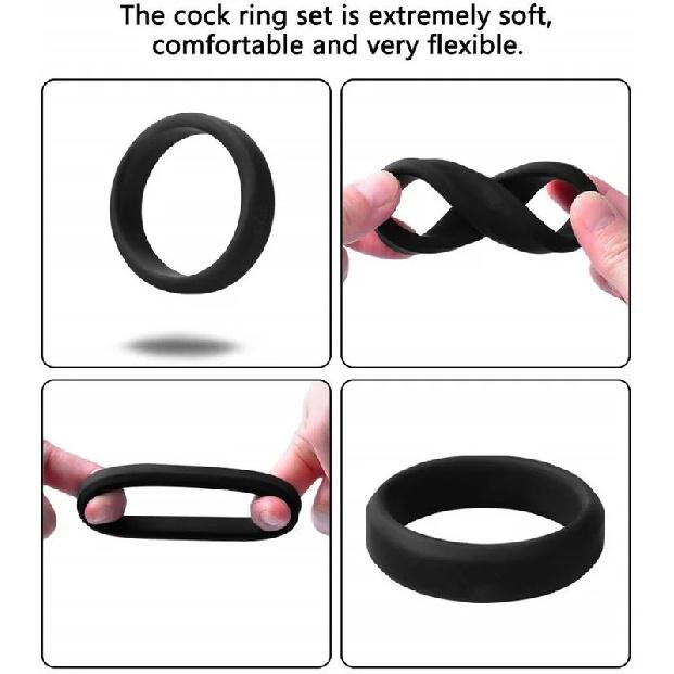 Sex Toys For Men Cock Ring Penis Enhance Erection Delay Ejaculation Cockring Foreskin Lock Semen Ring Sex Shop Intimate Goods