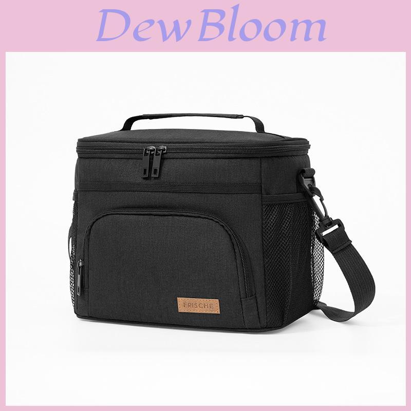 Oxford Cloth Large Capacity Insulated Lunch Bag With Waterresistant Design For Outdoor Picnics