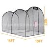 YTYIN Portable Baseball Batting Cage with Stand CN plug (adapter included)