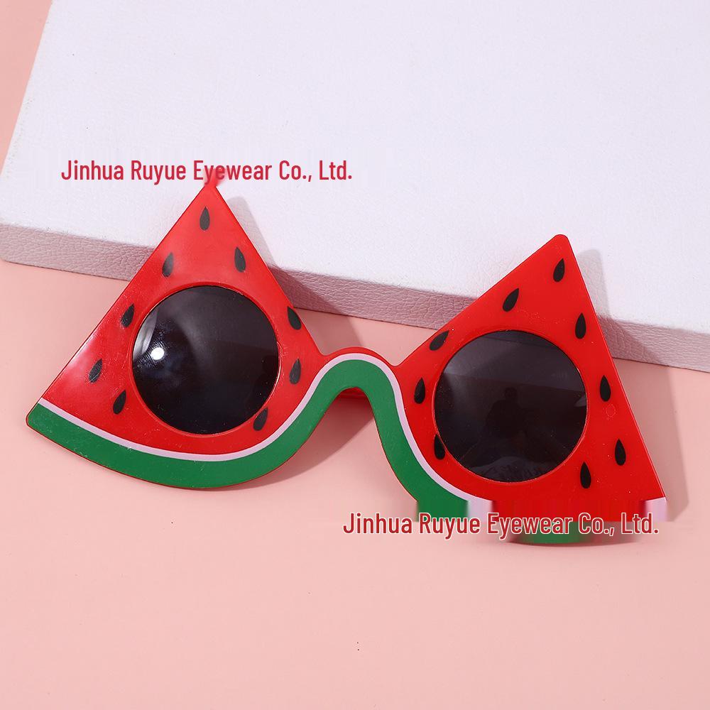 Hawaiian Fruit-Themed Personalized Sunglasses Party Props
