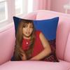 British Sexy Beautiful Singer PPink PPantheress Cushion Cover Pillow Case Soft Skin Friendly Fabric  Concealed Zipper