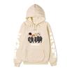 Haikyuu MSBY Black Jackal Anime Character Unisex Fleece Hoodie Vertical Japanese Letter Sleeve Volleyball Long Sleeve Pullover Sweatshirt