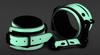 Glo Fluorescent Wrist Cuffs - Glo In The Dark - Handcuffs