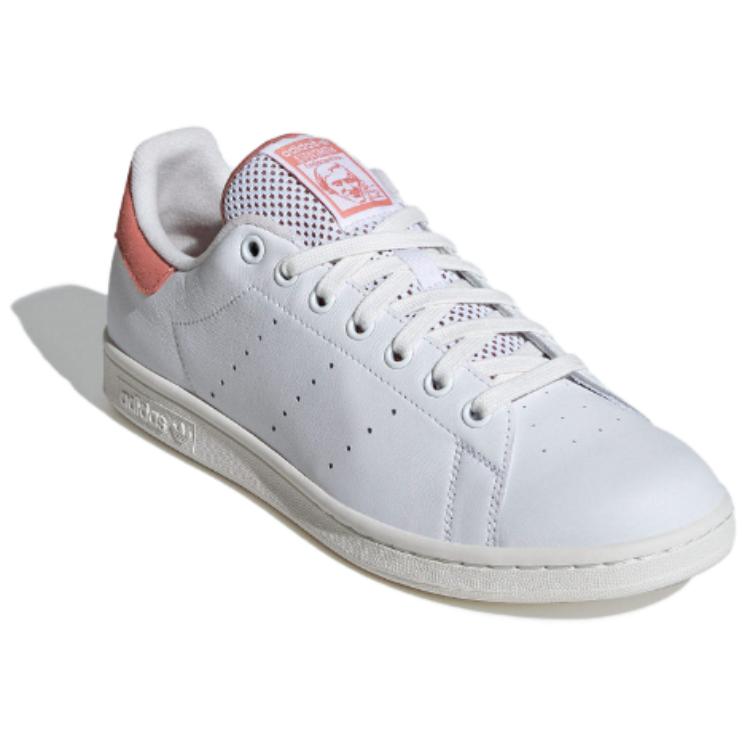 adidas Originals STAN SMITH Copertura Antiscivolo Scarpe da Skateboard Basse Donna Bianco Perla S76911