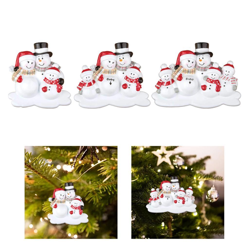 Family Ornaments 2025 Xmas Tree Decor Lovely Handmade Christmas Tree Ornament for Holiday Home Party Birthday Celebration