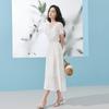 SanCai Summer French Style V-Neck Two-Piece Dress Set