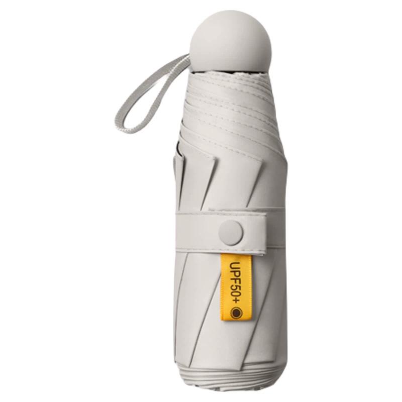 Mini Capsule Sun Protection UV Umbrella for Women - Customizable Sunshade & Rain Protection