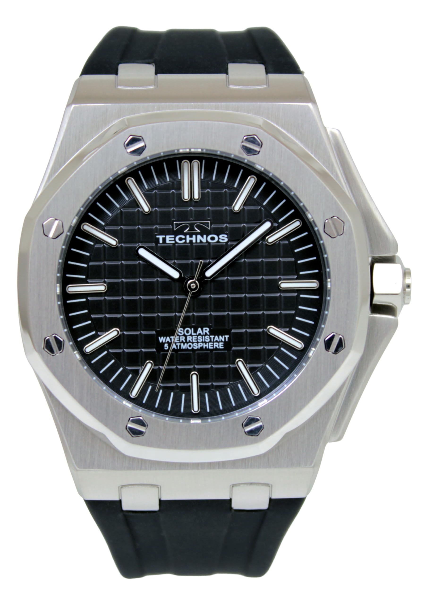 

TECHNOS Солнечные часы T9C35SB к 100-летнему юбилею, чёрный