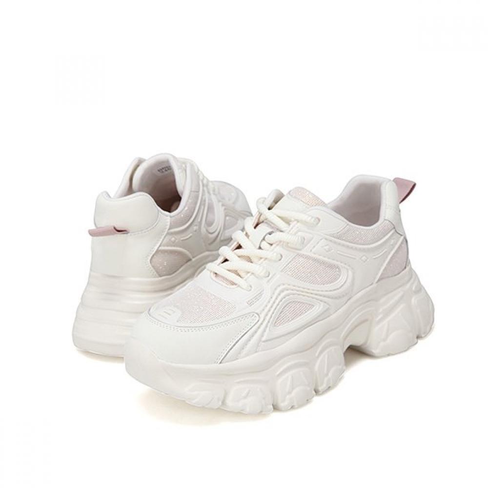 BARBARA Leather MeSh Women S SneakerS 6cm Bbh163iv