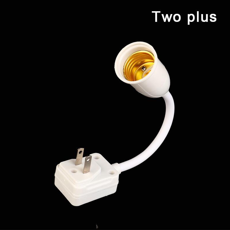 E27 Lamp Base Flexible Bend Wall Light Socket Adapter Plug Switch Lamp Bulb Extension Holder