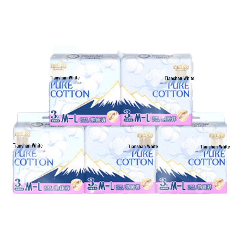 TaoTao Oxygen Cotton Tianshan White Pure Cotton Sanitary Panties