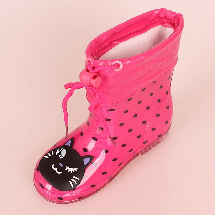 Kinder Gummistiefel - Cartoon Regenschuhe Mit Rutschfester Sohle