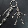 Hip Hop Men's and Women's Trendy Cool Dark Jeans Sweet Cool Trouser Chain