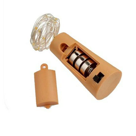 Bottle Stopper Light: Battery-Powered Atmosphere String Lights for Christmas Decoration and Wine Bottles.
