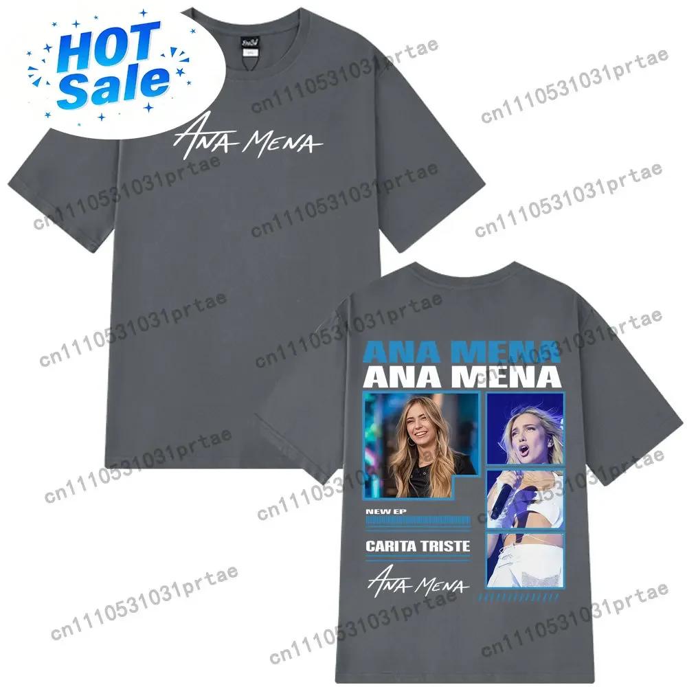 Singer Ana Unisexa Tour 2026 New Album T Shirt Unisex Wounisexs Cotton Oversized Tshirts Casual  Aesthetic Fashion Tshirt Streetwear Bl