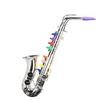 Saxofono Giocattolo Realistico a Otto Tonalità per la Pratica dei Bambini Uno Strumento Musicale e un Regalo di Compleanno Educativo per Bambini.