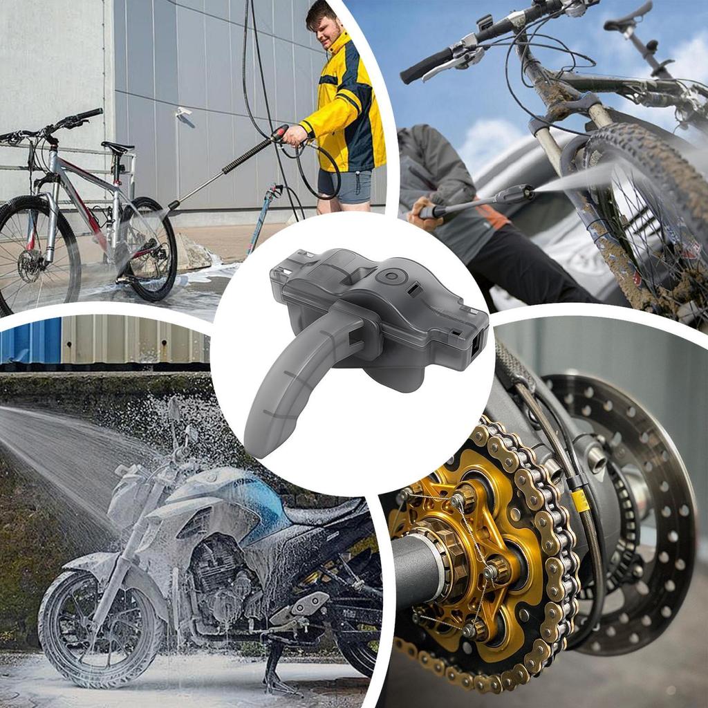 Motorcycle Chain Cleaning Brush Chain Cleaner Scrubber Multi-Purpose Scrub Brush Tool Accessories For Motorcycle Bicycles