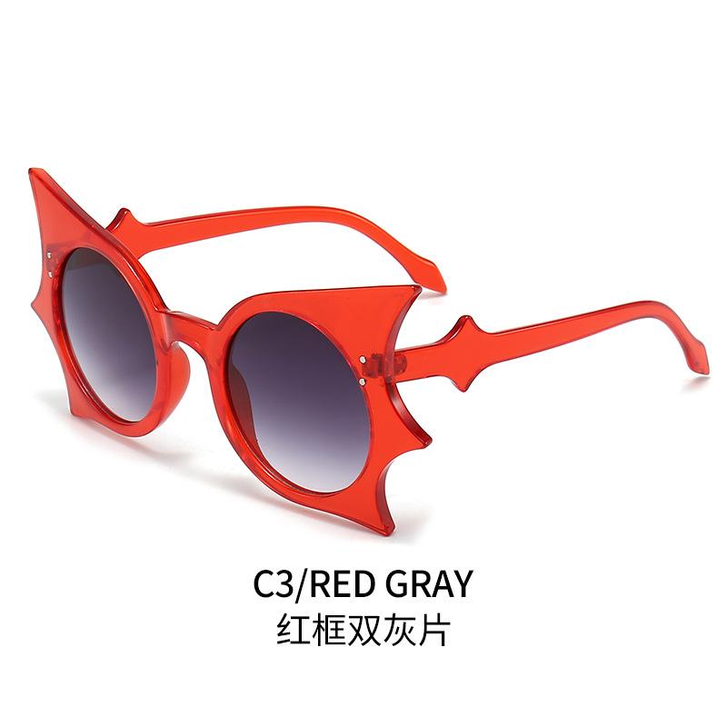 Bat-themed Hip-hop Sunglasses, Quirky Butterfly Sunglasses, Stylish Sunglasses for Parties and Dancing