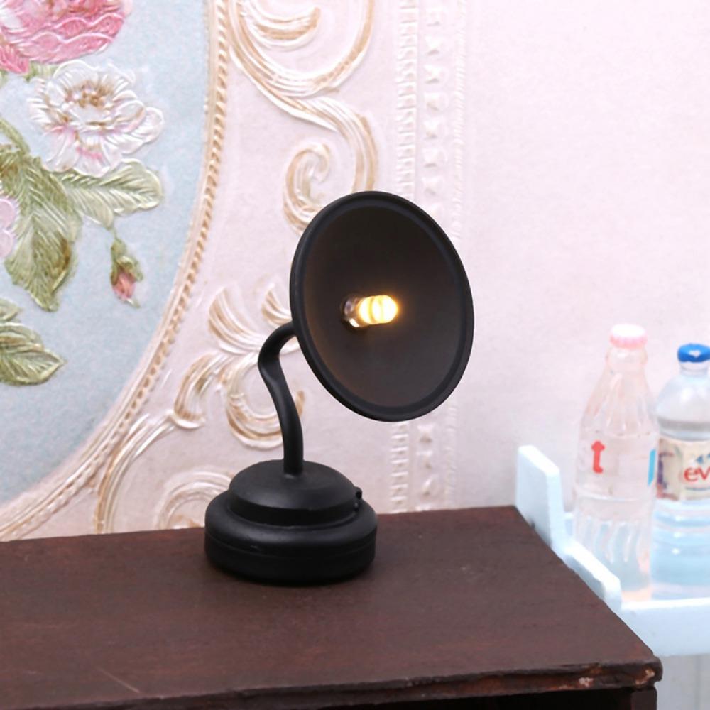 1:12 Dollhouse Colored Glass Lamp 10 Styles Ceiling Lamp Chandelier Doll House Accessories