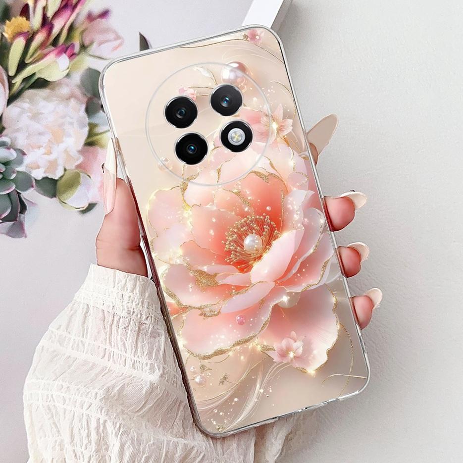 For Realme 13 Pro 5G Case RMX3990 Colorful Flowers Painted Cover Soft Slim Phone Case For Realme 13 Pro Plus Realme13 Pro+ Shell