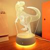 USB3D Tyrannosaurus Nightlight - The Perfect Gift for Dinosaur Enthusiasts, Bedroom Desktop Decorative Atmosphere Light