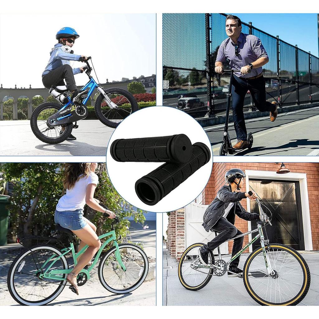 XuJJJJunB Bicycle Handle Grip Cross Bike Grip Bicycle Grip Rubber