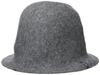 Hat REVERSIBLE HAT BLACK ONE SIZE [Milk Fed] Women's