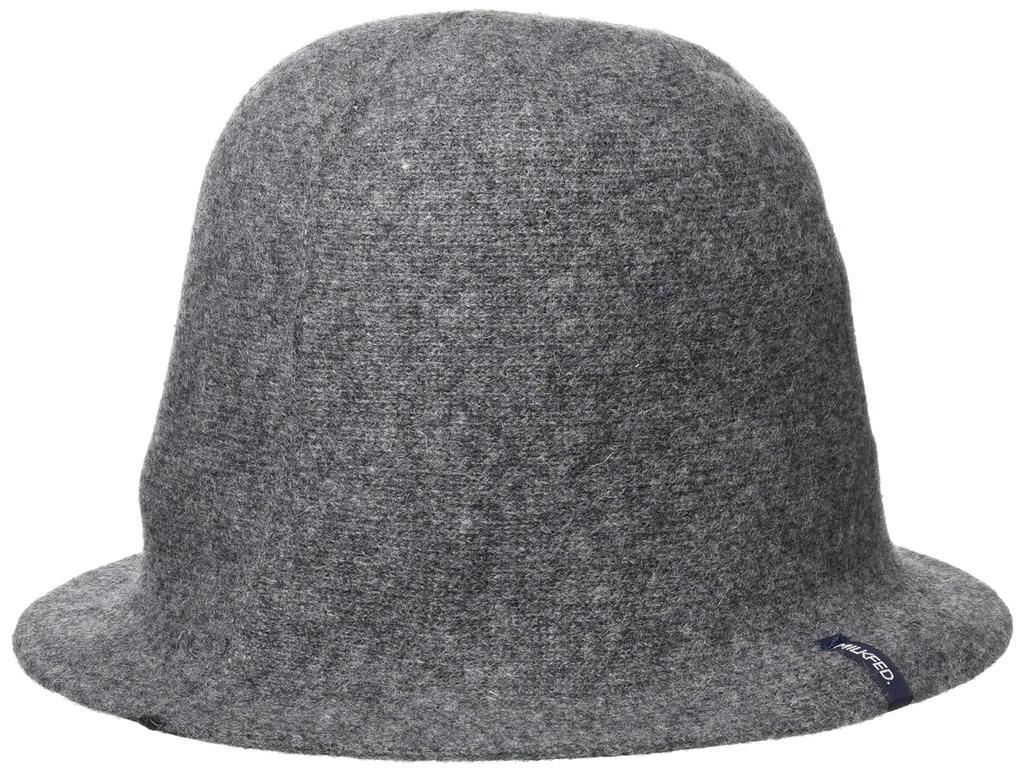 Hat REVERSIBLE HAT BLACK ONE SIZE [Milk Fed] Women's