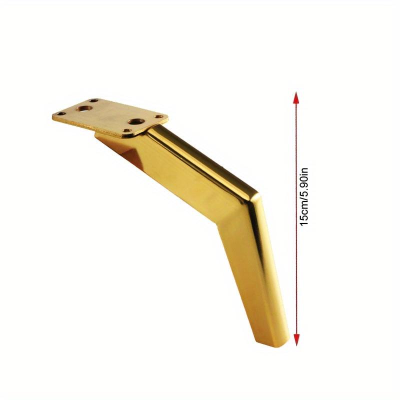 4pcs Metal DIY Furniture Legs Sofa Replacement Legs Modern Style Sofa Legs Suitable for Sofa Table Cabinet Nightstand