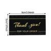 50PCS Thanks Greeting Cards Thank You Card For Supporting My Small Business Paper Seal Label Party Gift