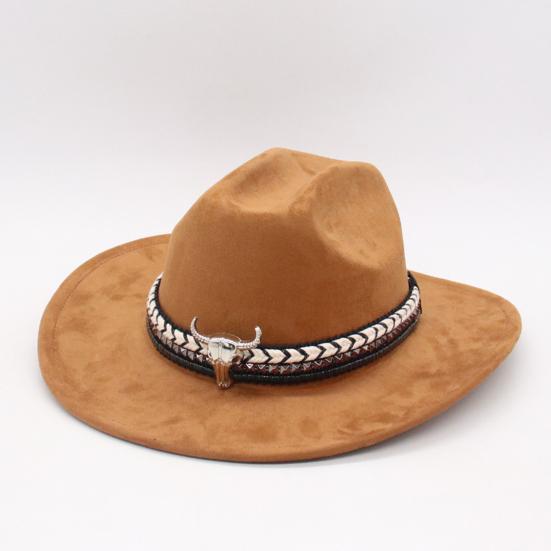 Cowboy Hat for Women And Men Shapeable Brim Western Cowgirl