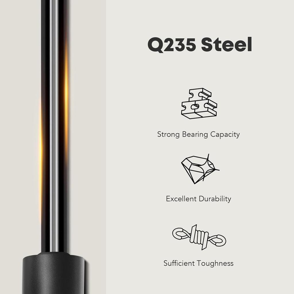 Set of 2 Hood Bonnet Lift Supports Replacement for Acura TL 2009-2014 Sedan Shock Struts Gas Springs