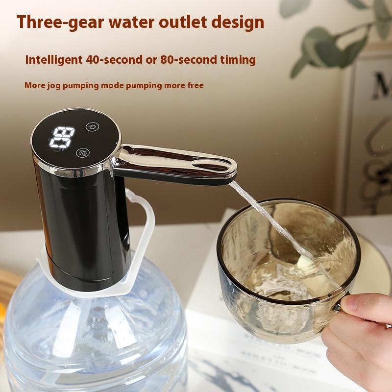 2025 New USB Electric Water Pump Portable Siphon Transfer for Bucket Drum Aquarium Outdoor Camping Home Garden Water Dispenser