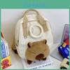 Cute Capybara Student Backpack With Large Capacity For Kids And Teens