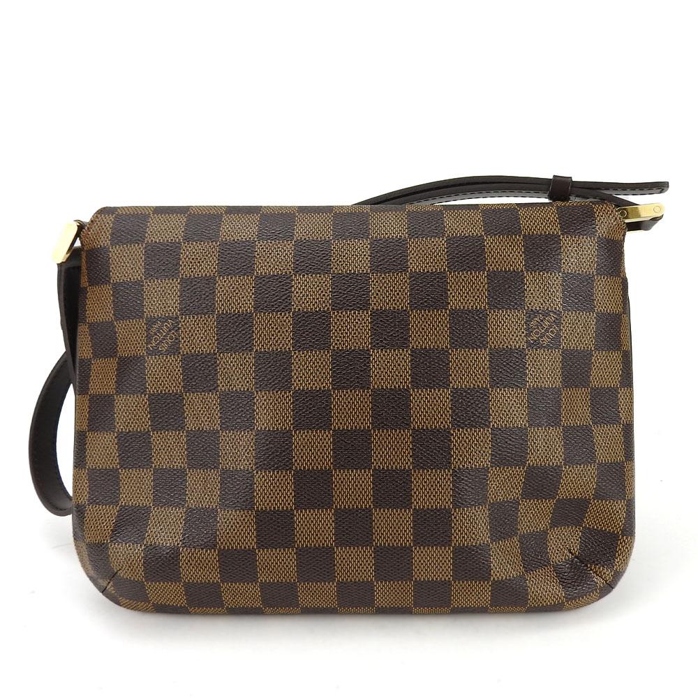 USED LOUIS VUITTON Muse Tango N51255 Damier canvas Gold Metal Short Shoulder