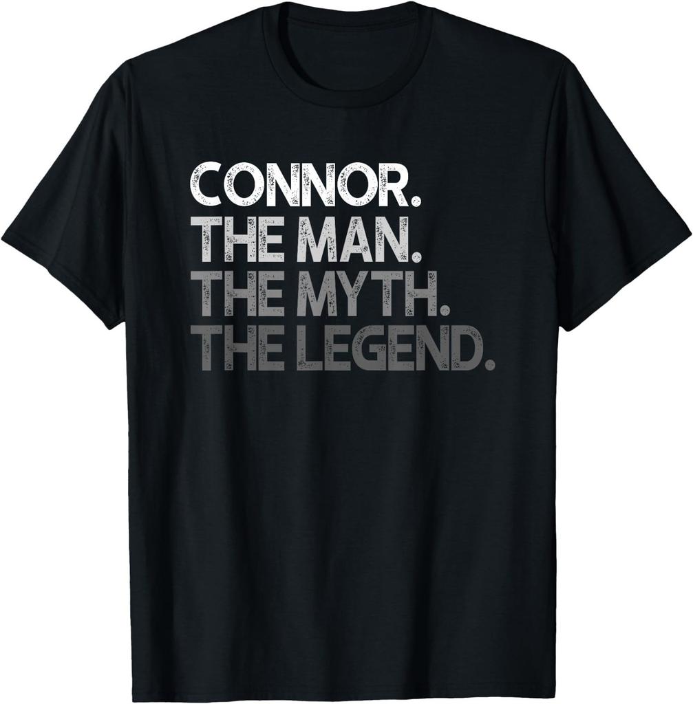 Connor Design: The Man Myth Legend T-Shirt