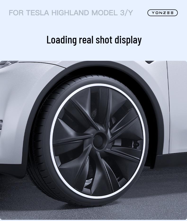 Acessórios Protetor de Anel de Cubo de Roda 19" 20" para Tesla Model 3/Y