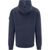 Stone Island FW24 Solid Color Drawstring Hooded Logo Print Pullover Long Sleeve Sweater Men sweater Navy-Blue 811560820-V0020