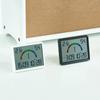 Ultra Thin Digital Wall Clock Temperature Humidity Meter Multi-function Magnetic Design Large Screen Electronic Alarm Clock