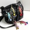 Exquisite Handmade Fish Keychain Multi Section Fish Enthusiasts Souvenir Gifts Bag Pendant Decoration Jewelry Accessories Gifts