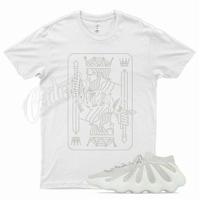 White KING T Shirt for YZ 450 Cloud White - 350 380 500 700 Natural Ash Blue
