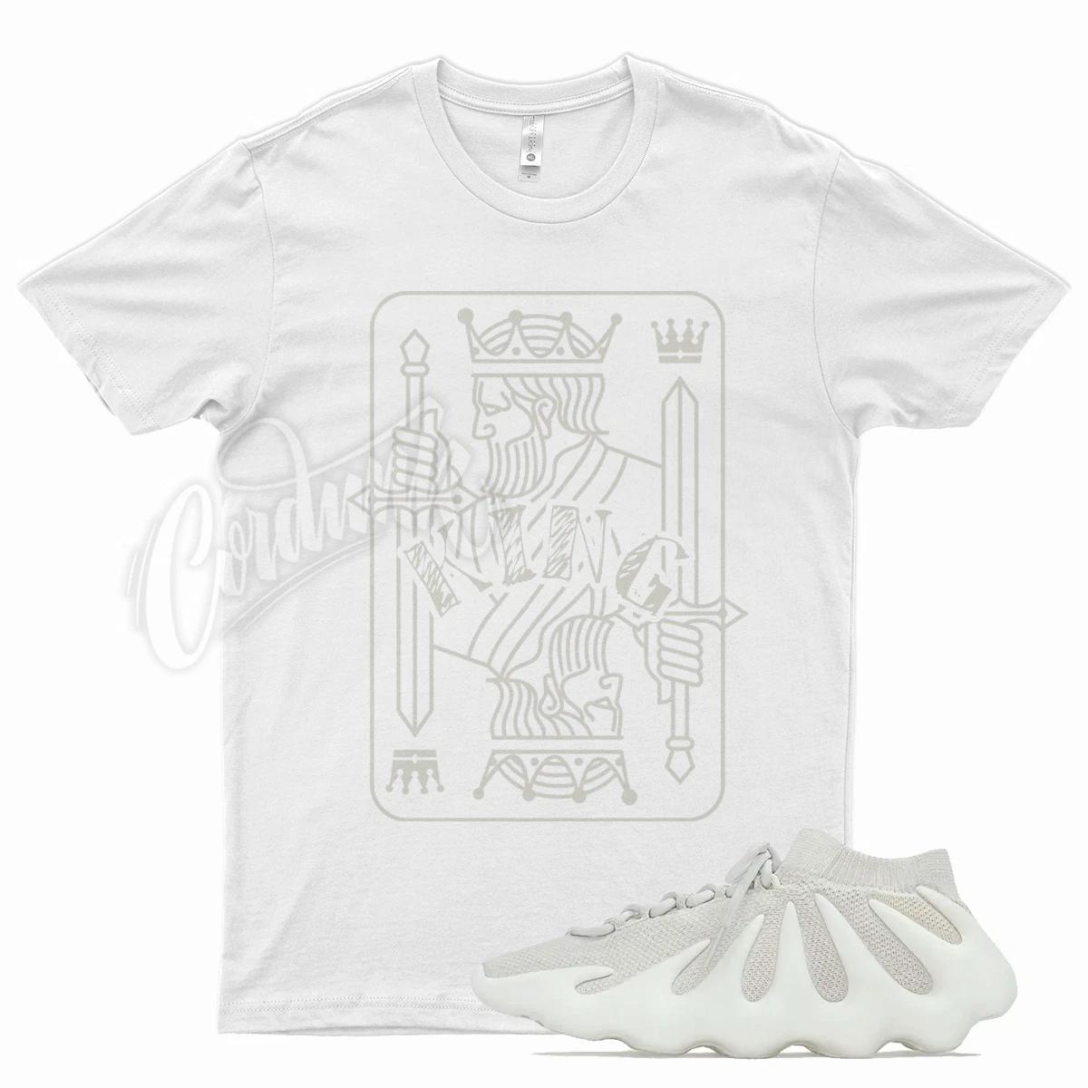 

White KING T Shirt for YZ 450 Cloud White - 350 380 500 700 Natural Ash Blue 2XL
