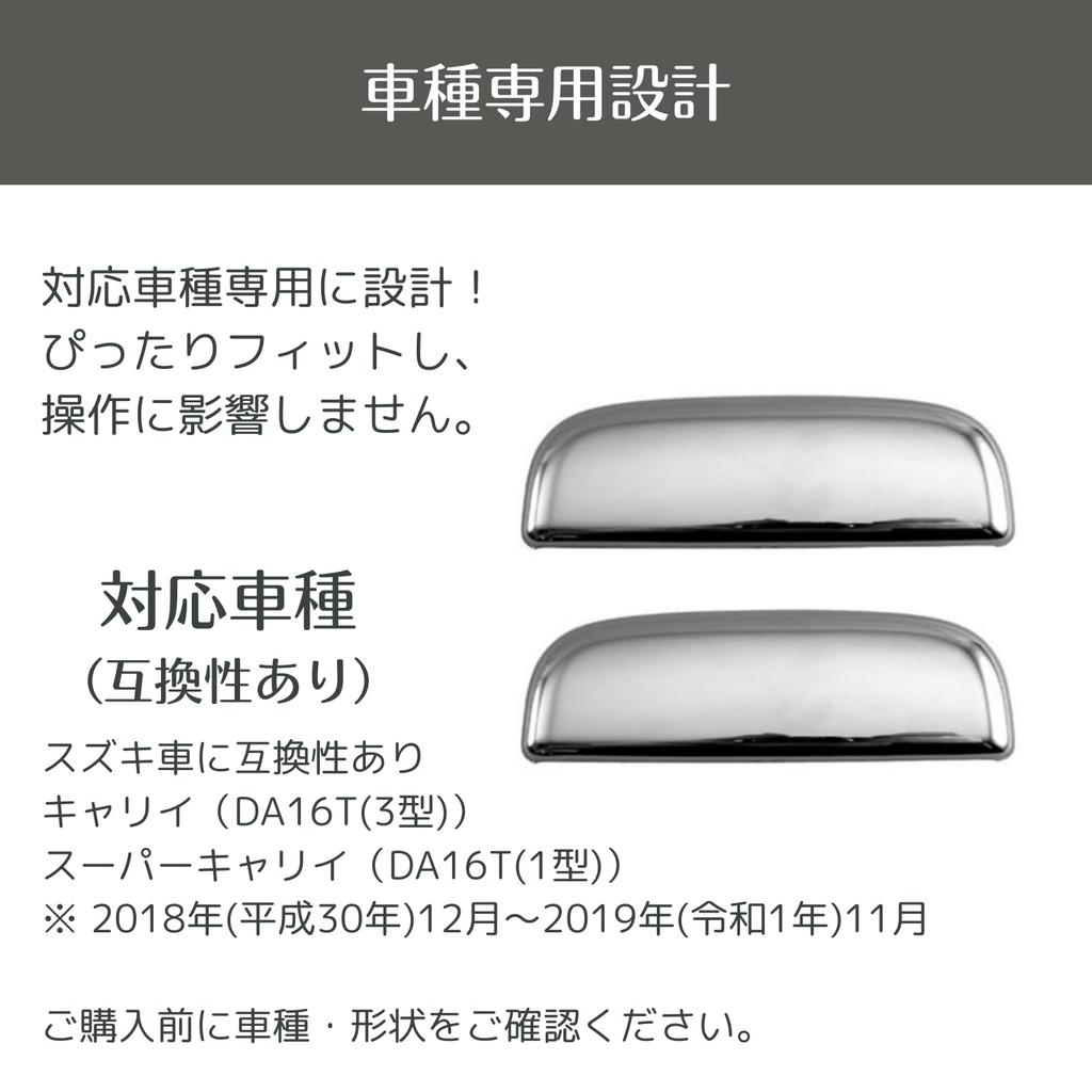 Uccellino Carry Door Handle Cover DA16T Knob Plated Super Carry (Door Handle Cover)