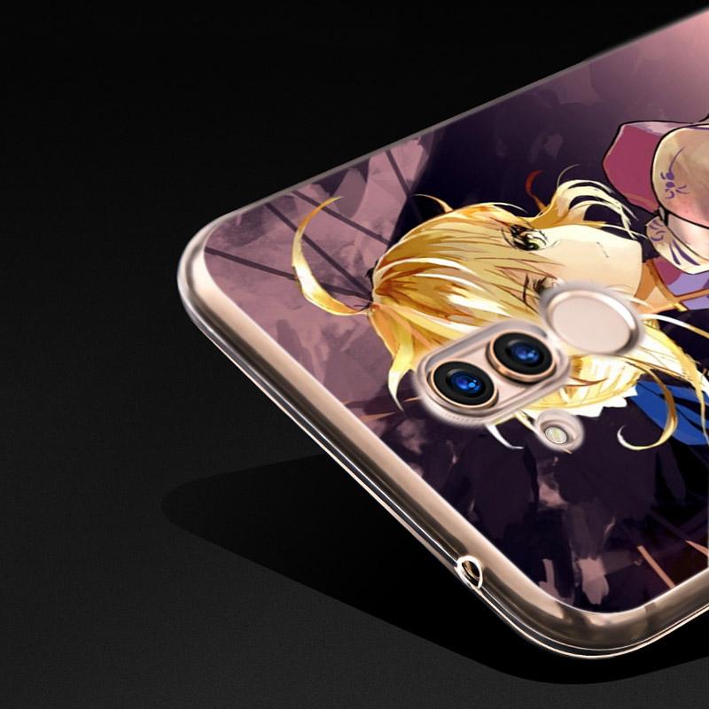 Fate Zero Stay Night For Huawei Mate 40 30 20 20X 10 RS P Smart 2021 2020 Z S Pro Plus Lite 2019 Phone Case Shell